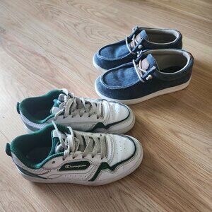 Bundle of two  toddler boys shoes